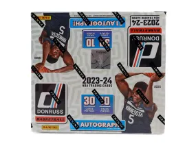 2023/24 Panini Donruss Basketball Hobby Box 10 Packs per Box, 30 Cards per Pack