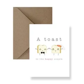 A Toast To the Happy Couple | Greeting Card