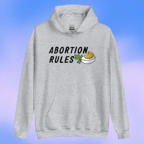 Abortion Rules Deviled Egg Crewneck Hoodie