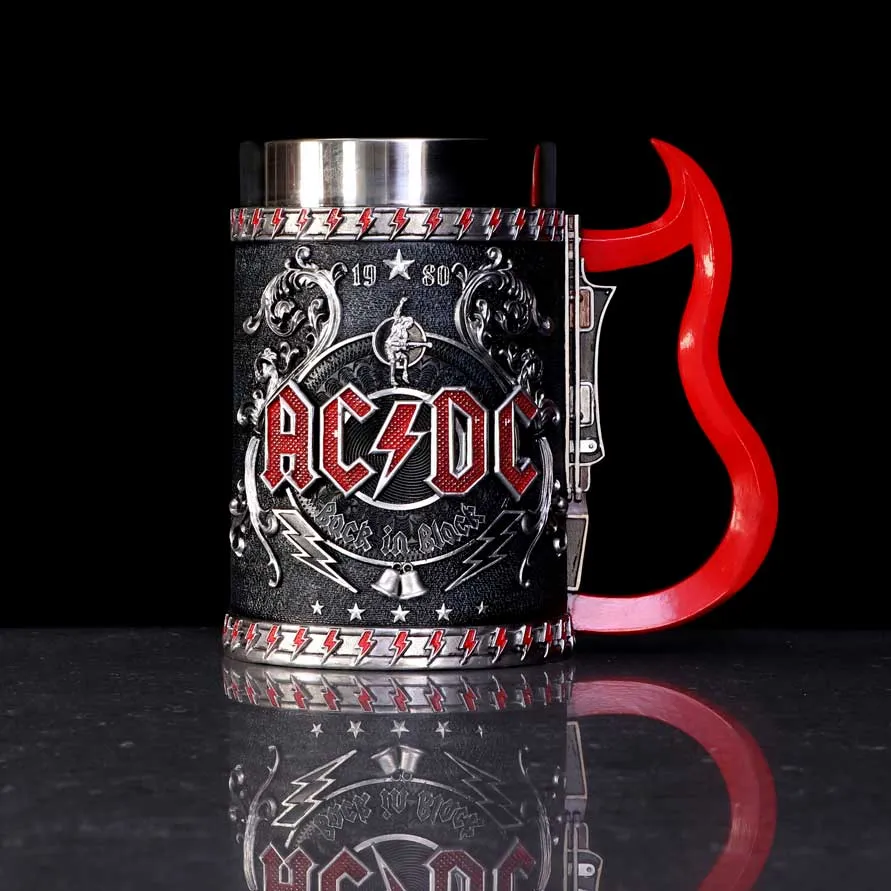 AC/DC Tankard - Back in Black 1