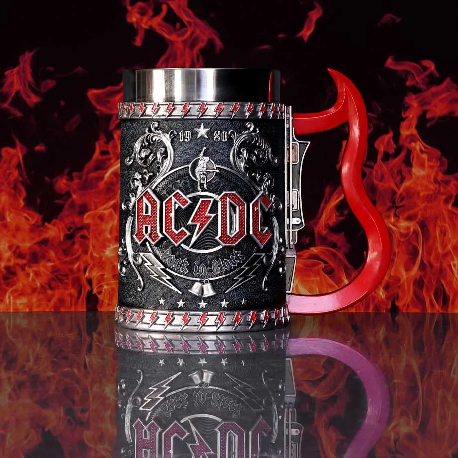 AC/DC Tankard - Back in Black 1