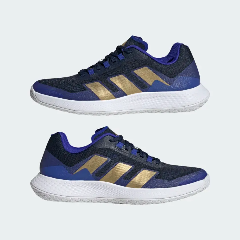 Adidas Force bounce indoor court Shoes - Team Navy Blue 2/Matte Gold/Lucid Blue