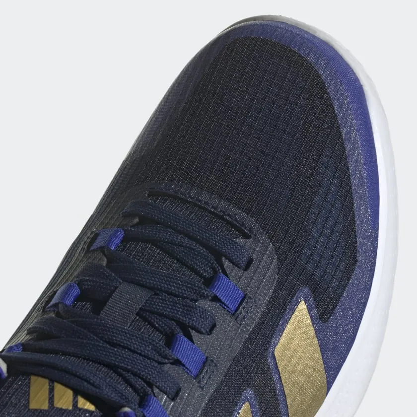 Adidas Force bounce indoor court Shoes - Team Navy Blue 2/Matte Gold/Lucid Blue