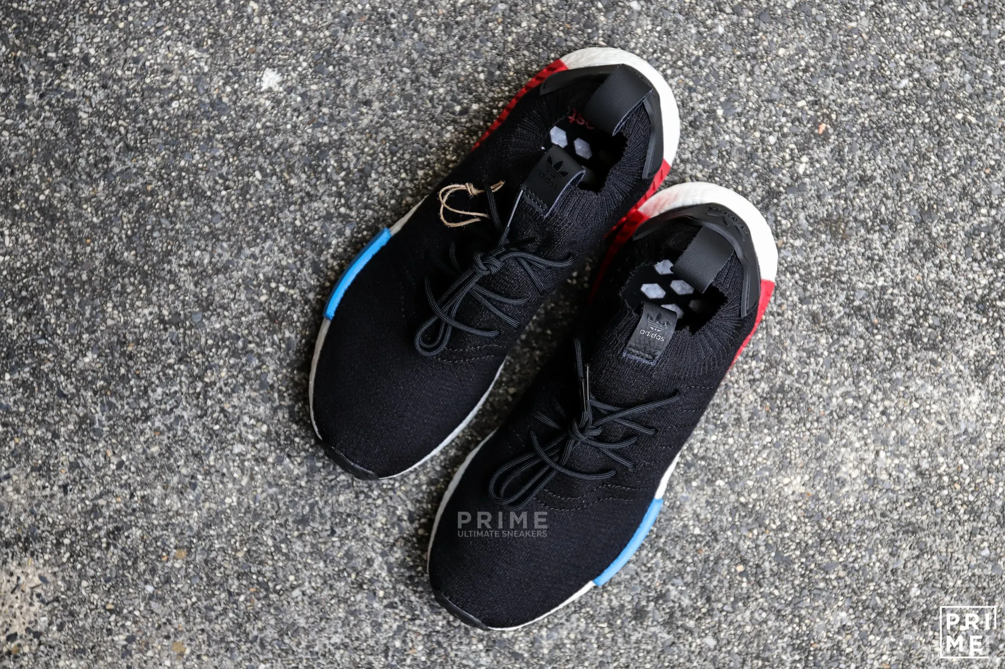 ADIDAS NMD R1 OG Black Blue  Red (GZ0066)