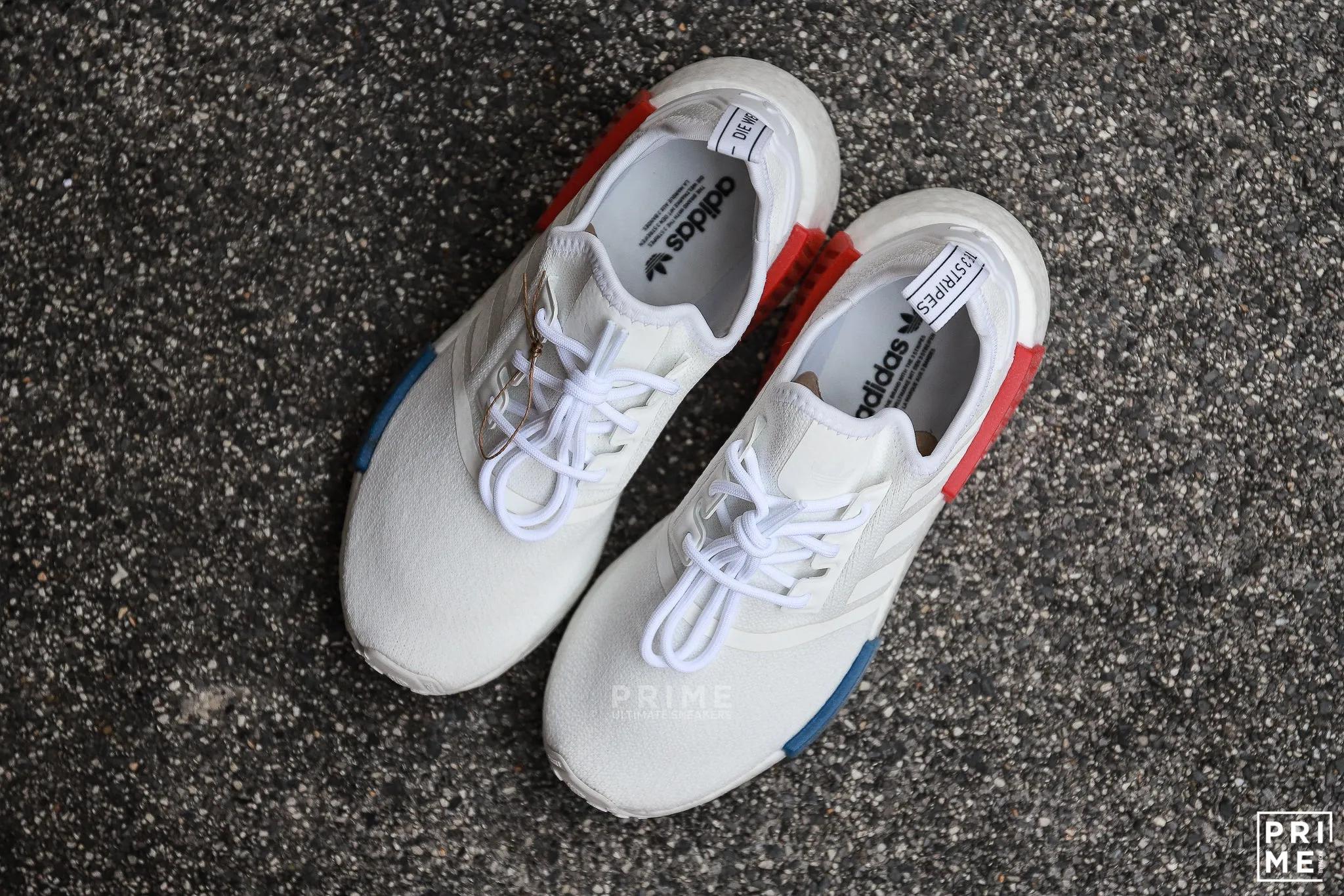 Adidas NMD R1  OG Cloud White / Blue / Red (GZ7925)