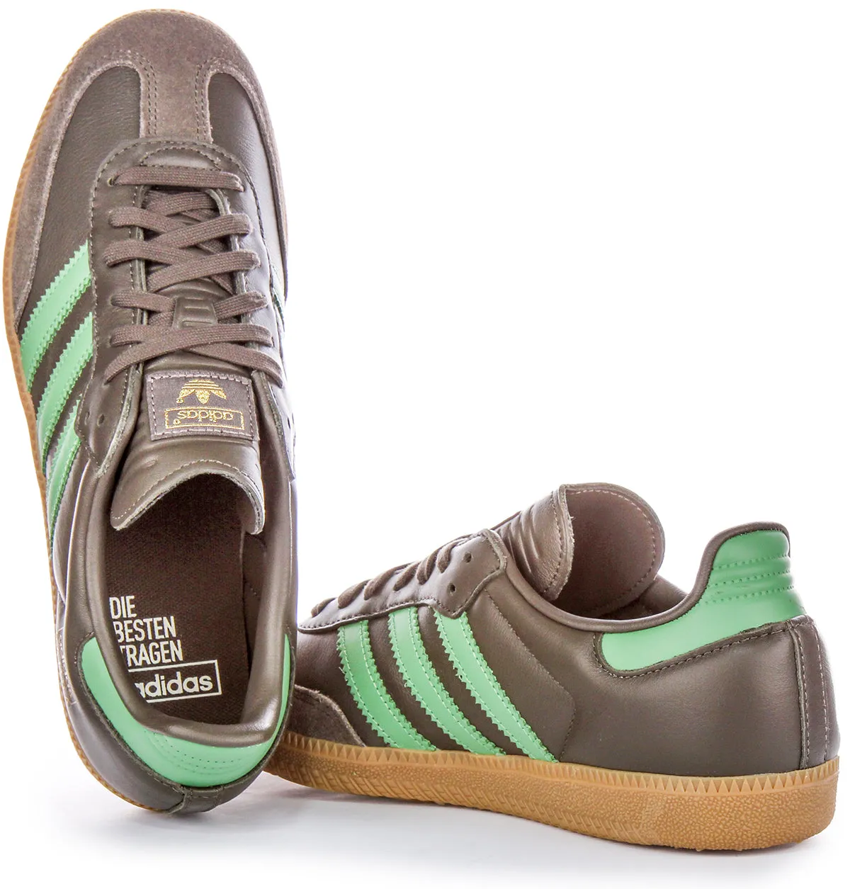 Adidas Samba OG In Brown Mint For Men