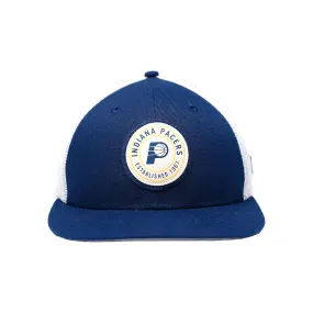 Adult Indiana Pacers LP Circle Patch 9Fifty Hat in Navy by New Era