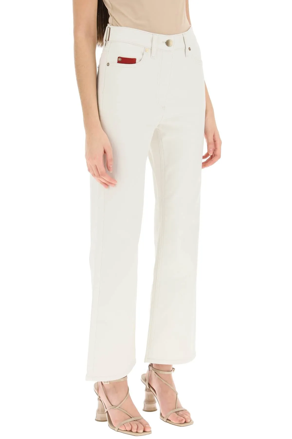 Agnona cotton cashmere jeans