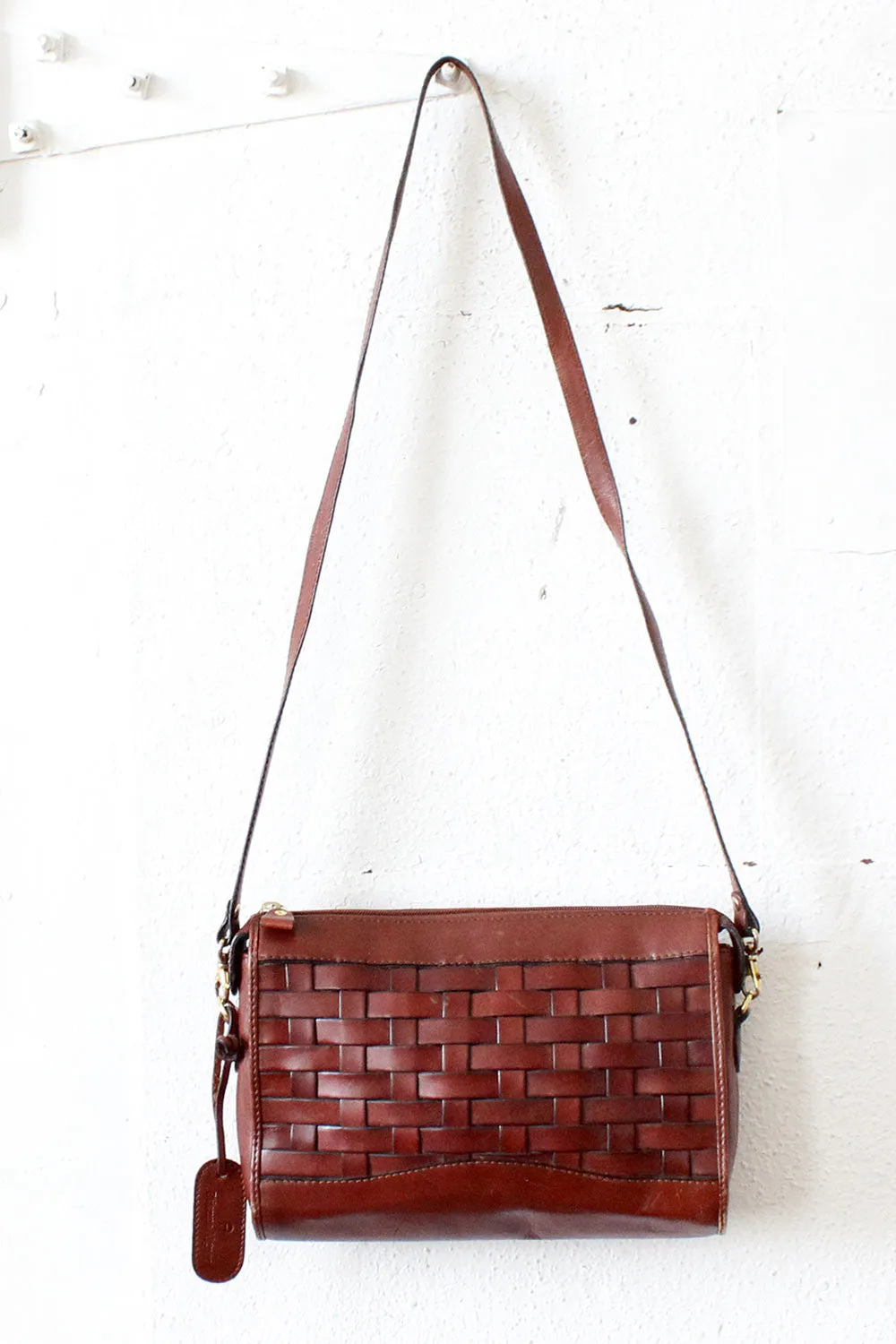 Aigner Woven Redwood Bag