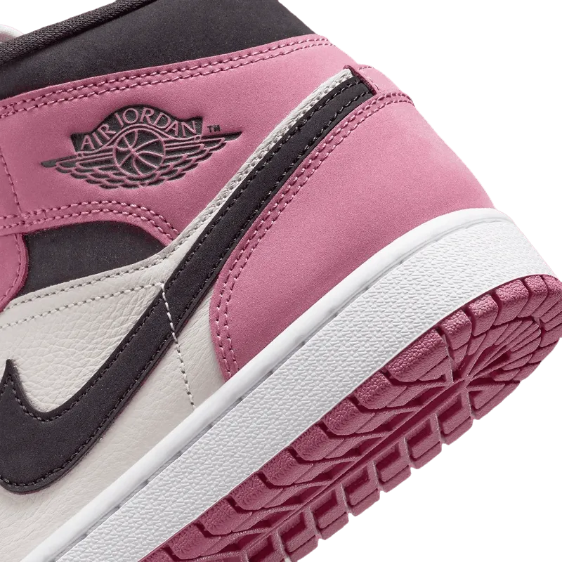 Air Jordan 1 Mid Berry Pink