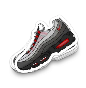 Air Max 95 "Red" Sneaker Sticker