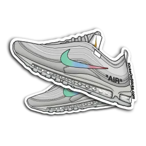 Air Max 97 Off-White "Menta" Sneaker Sticker