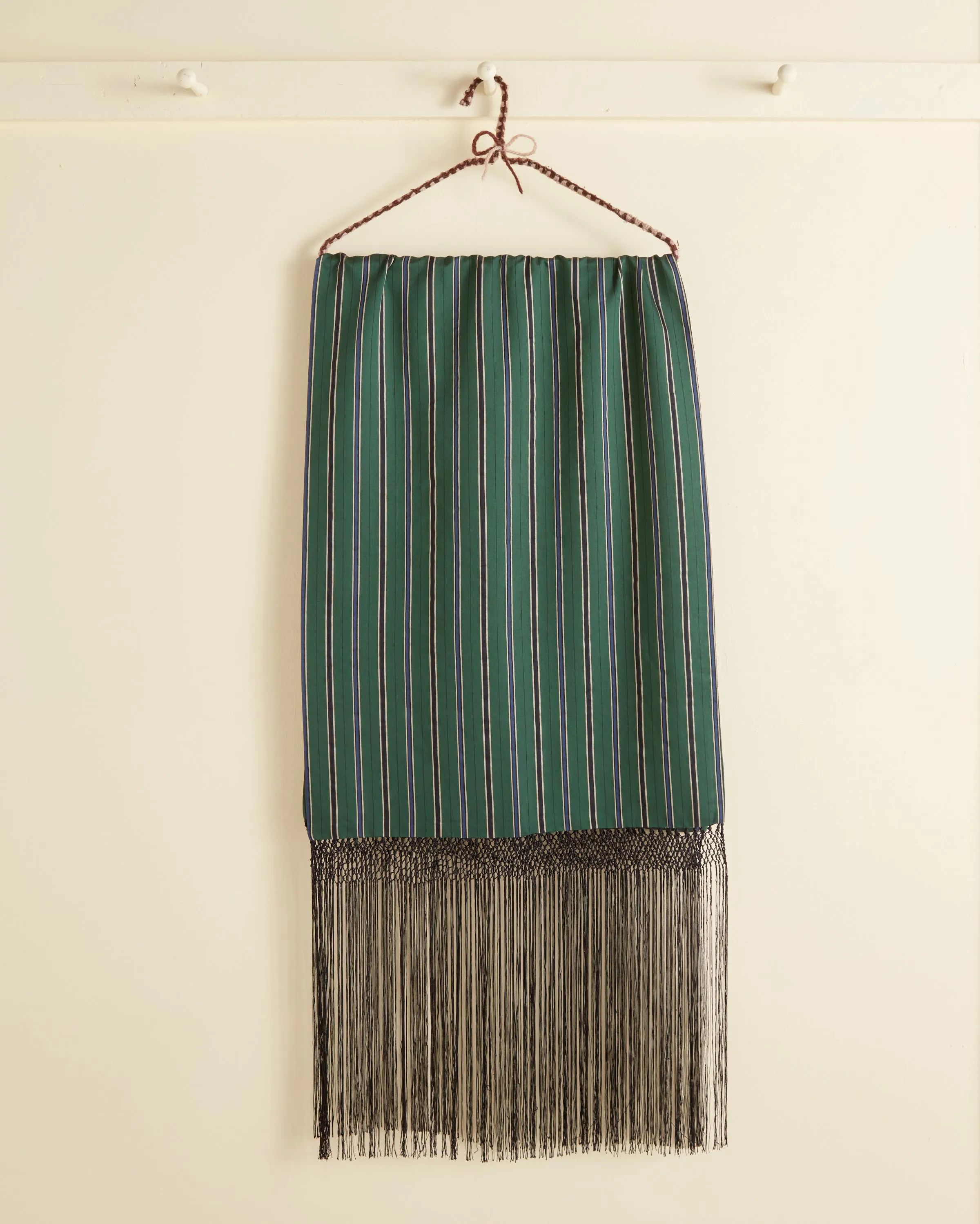 Alumni Stripe Dinner Scarf - Green