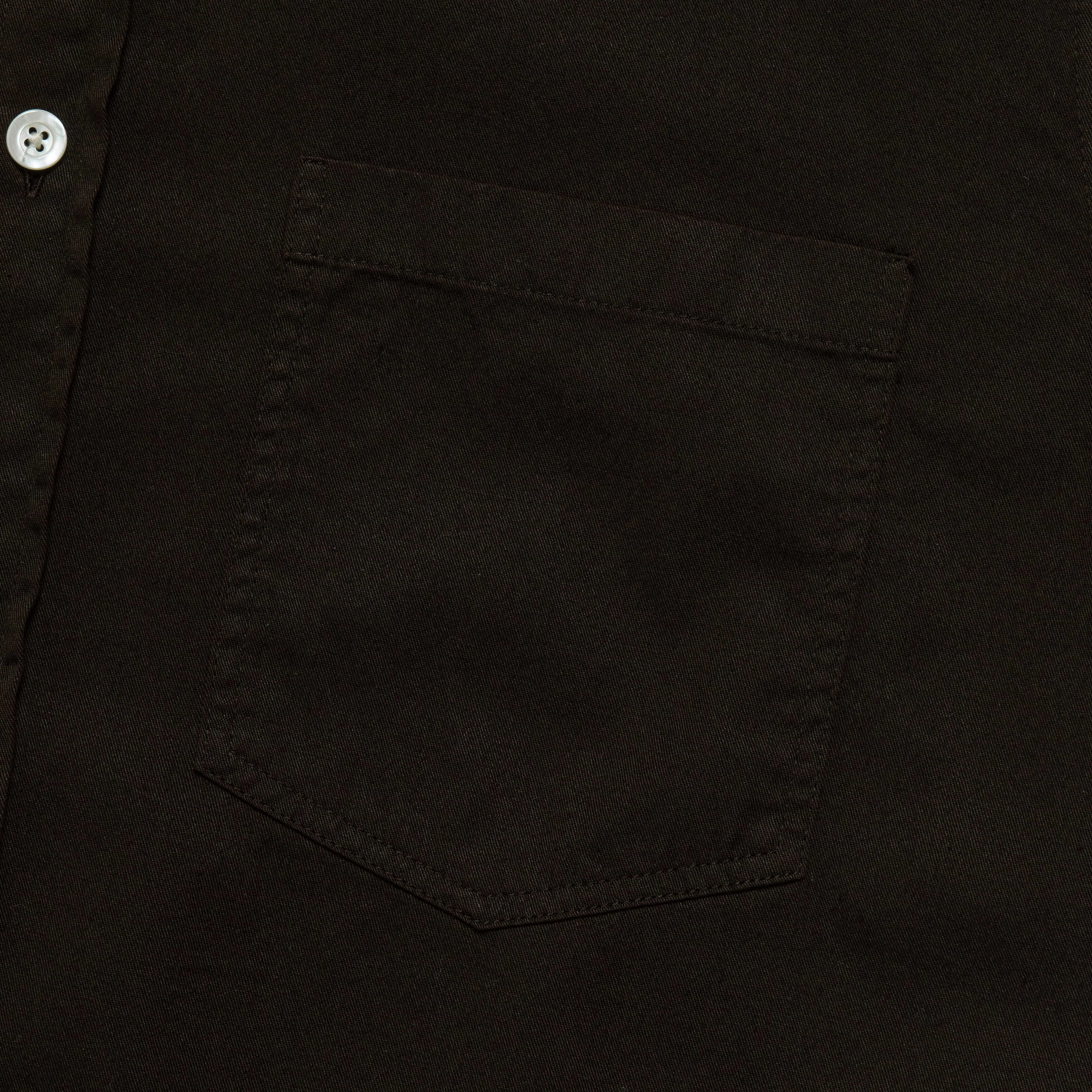 Anton Light Twill Shirt - Espresso