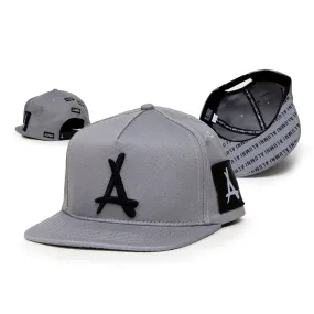 AOP SNAPBACK (GREY   BLACK)