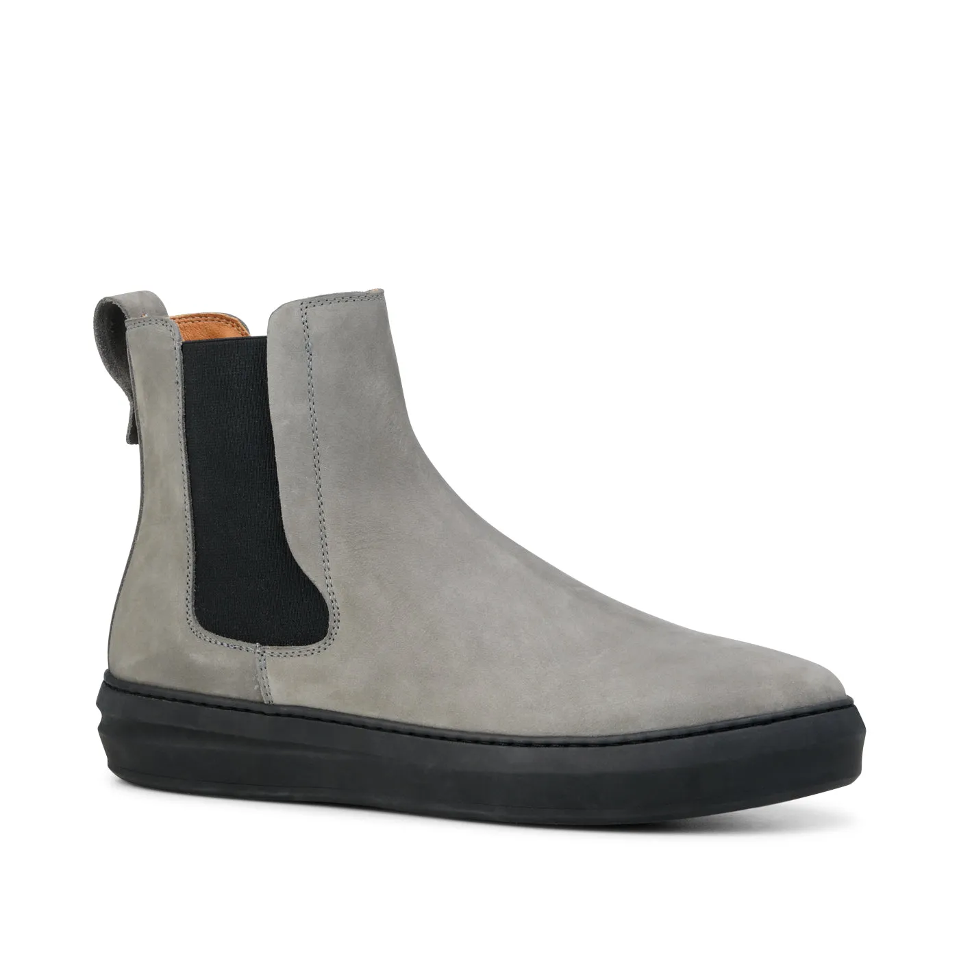 Aren nubuck chelsea støvle - GREY