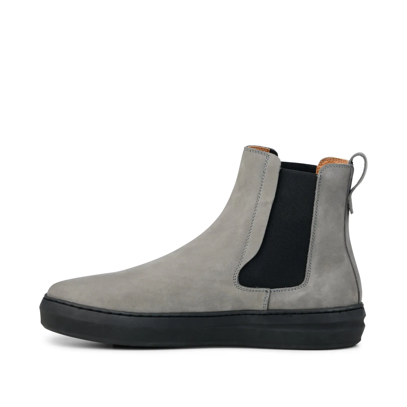 Aren nubuck chelsea støvle - GREY