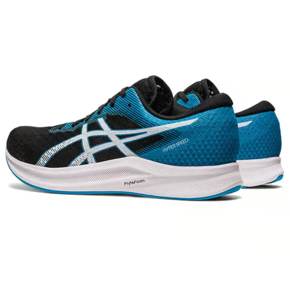 ASICS Men's Hyper Speed 2 Running Shoe (Black/Island Blue)