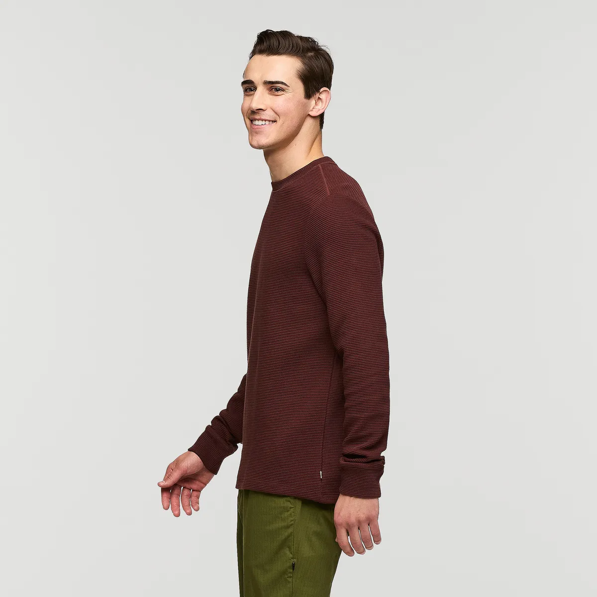 Atajo Long-Sleeve Waffle Shirt - Men's