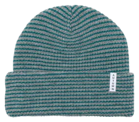 AUTUMN Youth Stripe Beanie Grey