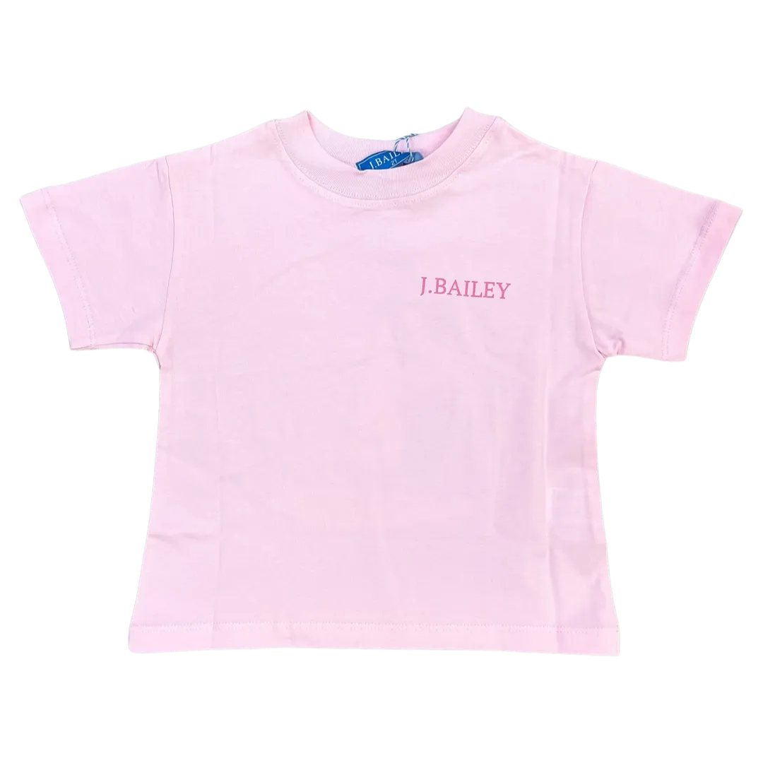 Bailey Tee - Pink Sail