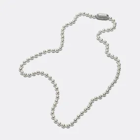 Ball Chain Necklace Goosebumps - A - 925 Silver