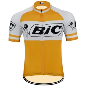 BIC Short Sleeve Jersey Yellow