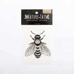 Big Bee Temporary Tattoo