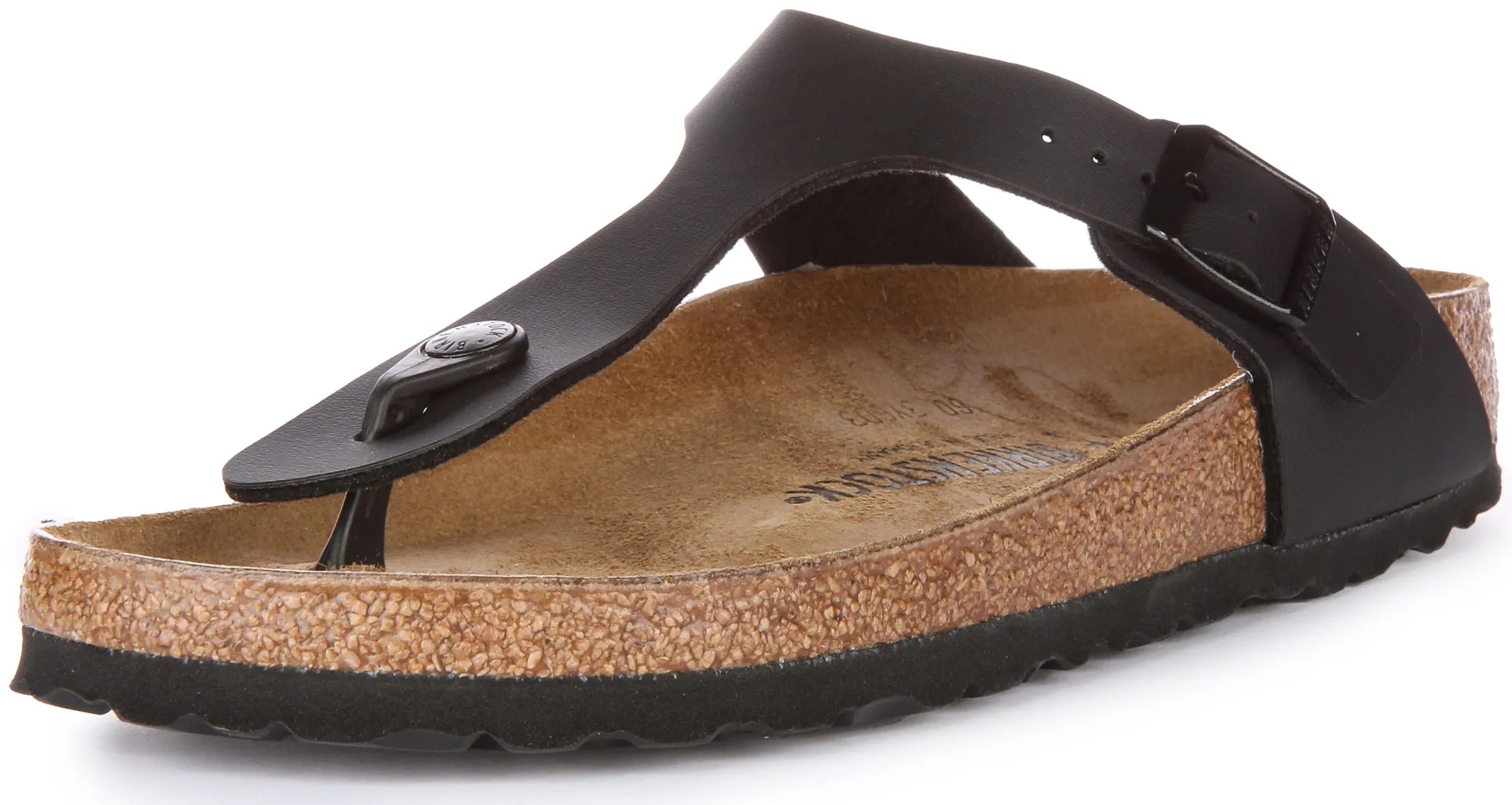 Birkenstock Gizeh In Black | Regular Fit