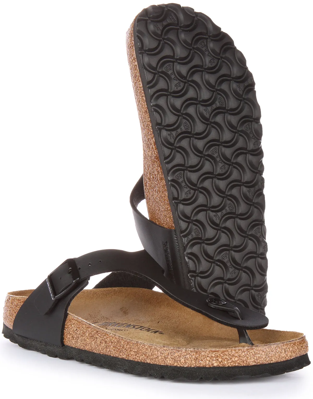 Birkenstock Gizeh In Black | Regular Fit