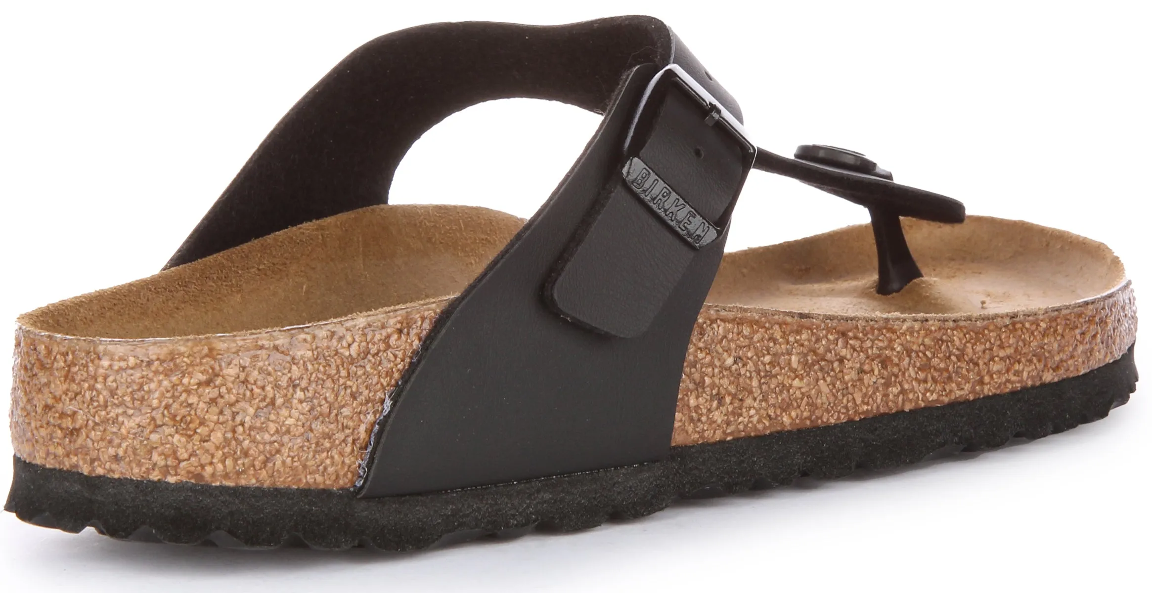 Birkenstock Gizeh In Black | Regular Fit