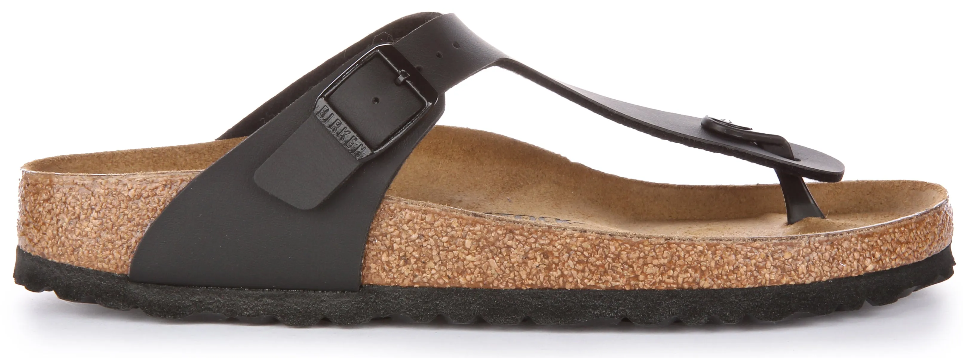 Birkenstock Gizeh In Black | Regular Fit