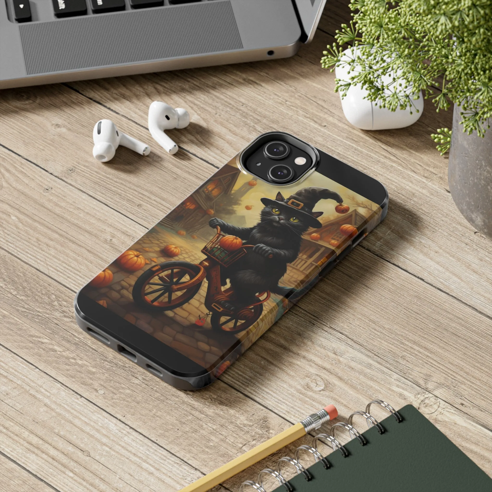 Black Kitty - Tough iPhone Cases - 21 Sizes