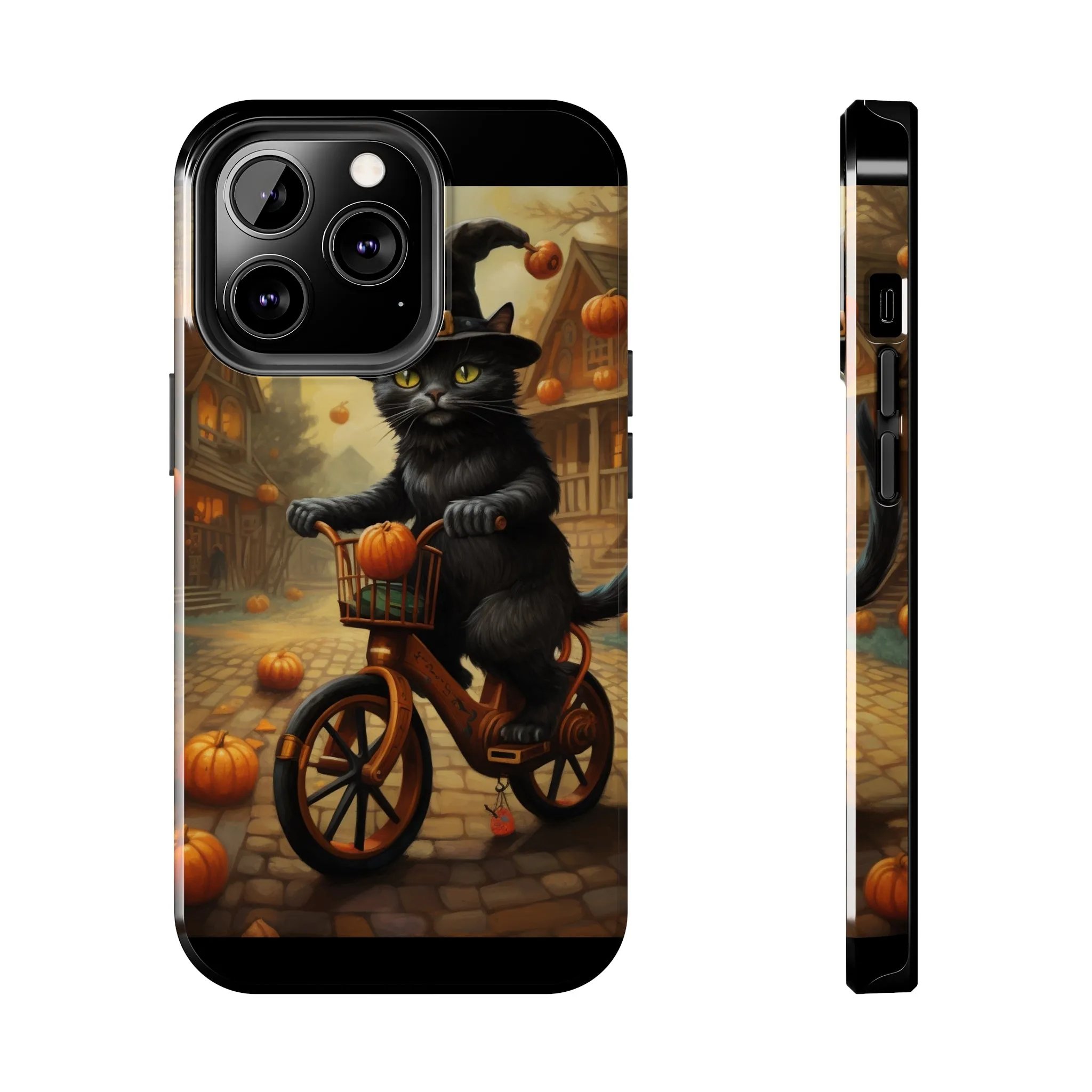 Black Kitty - Tough iPhone Cases - 21 Sizes