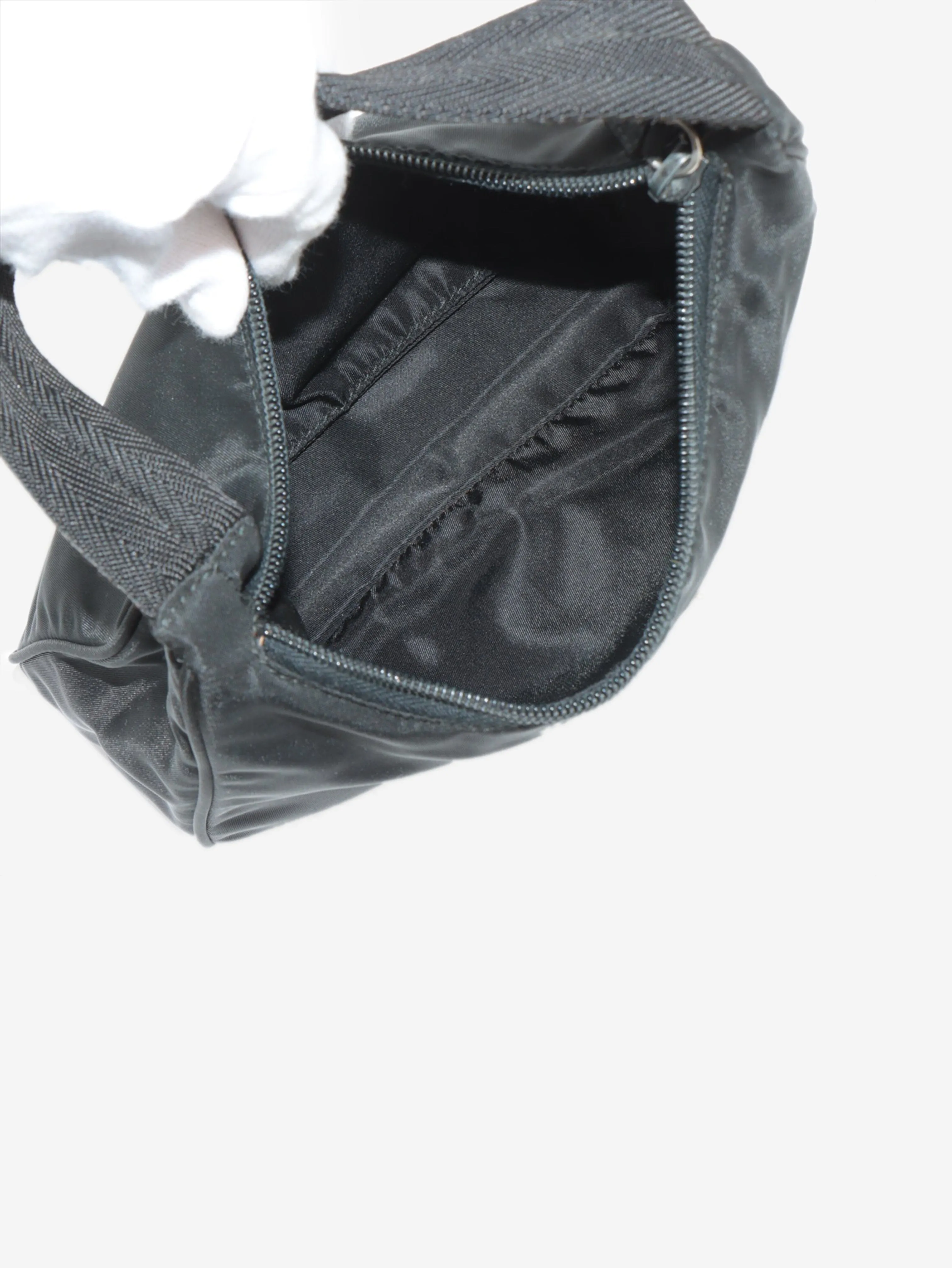 Black Tessuto nylon mini bag