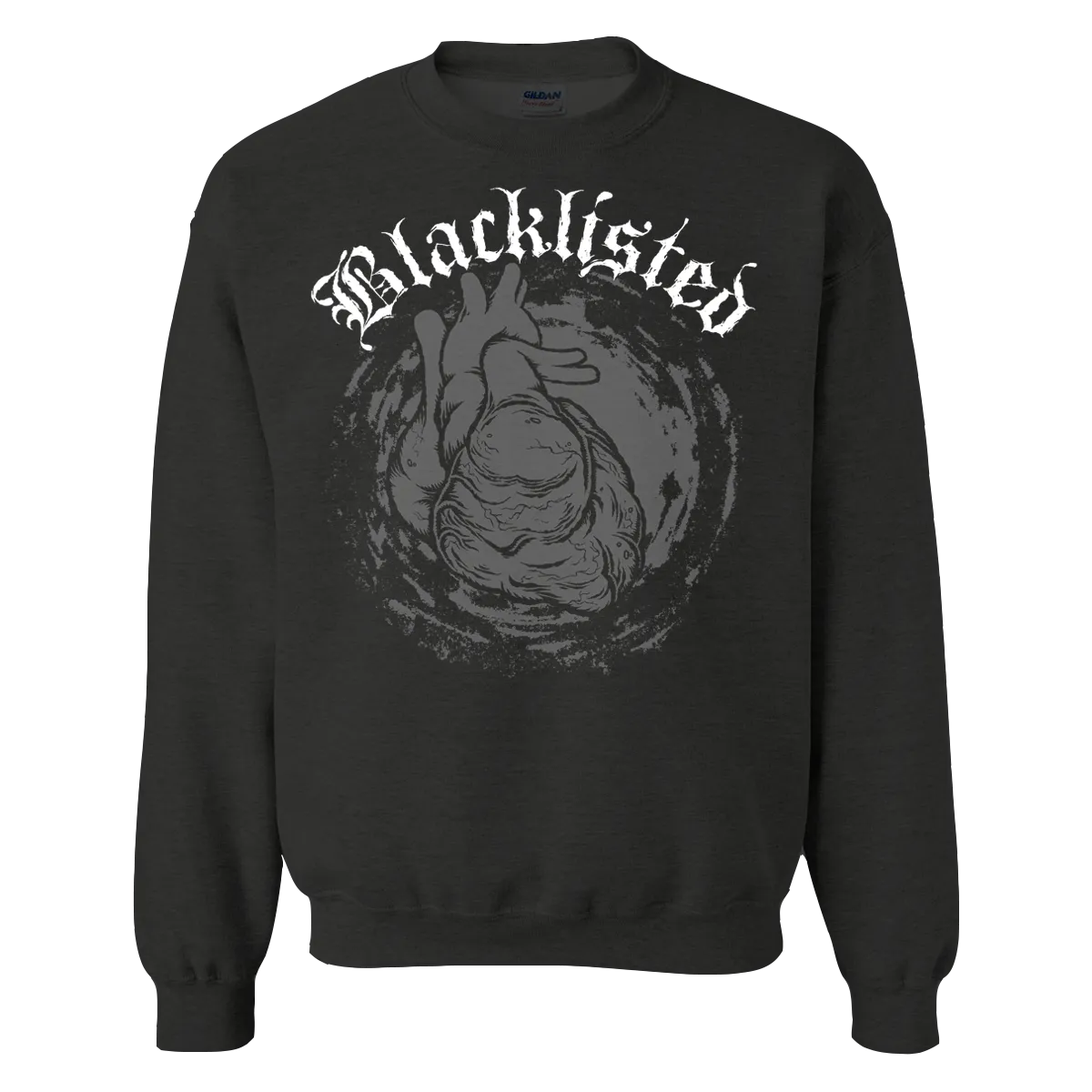 Blacklisted "Heart" Crew Neck Sweatshirt