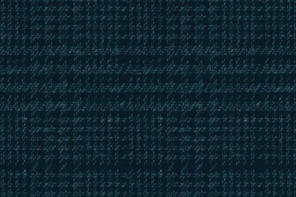 Blue Check 83% Wool 8% Silk 8% Linen 1% Lycra (Ref-779706)