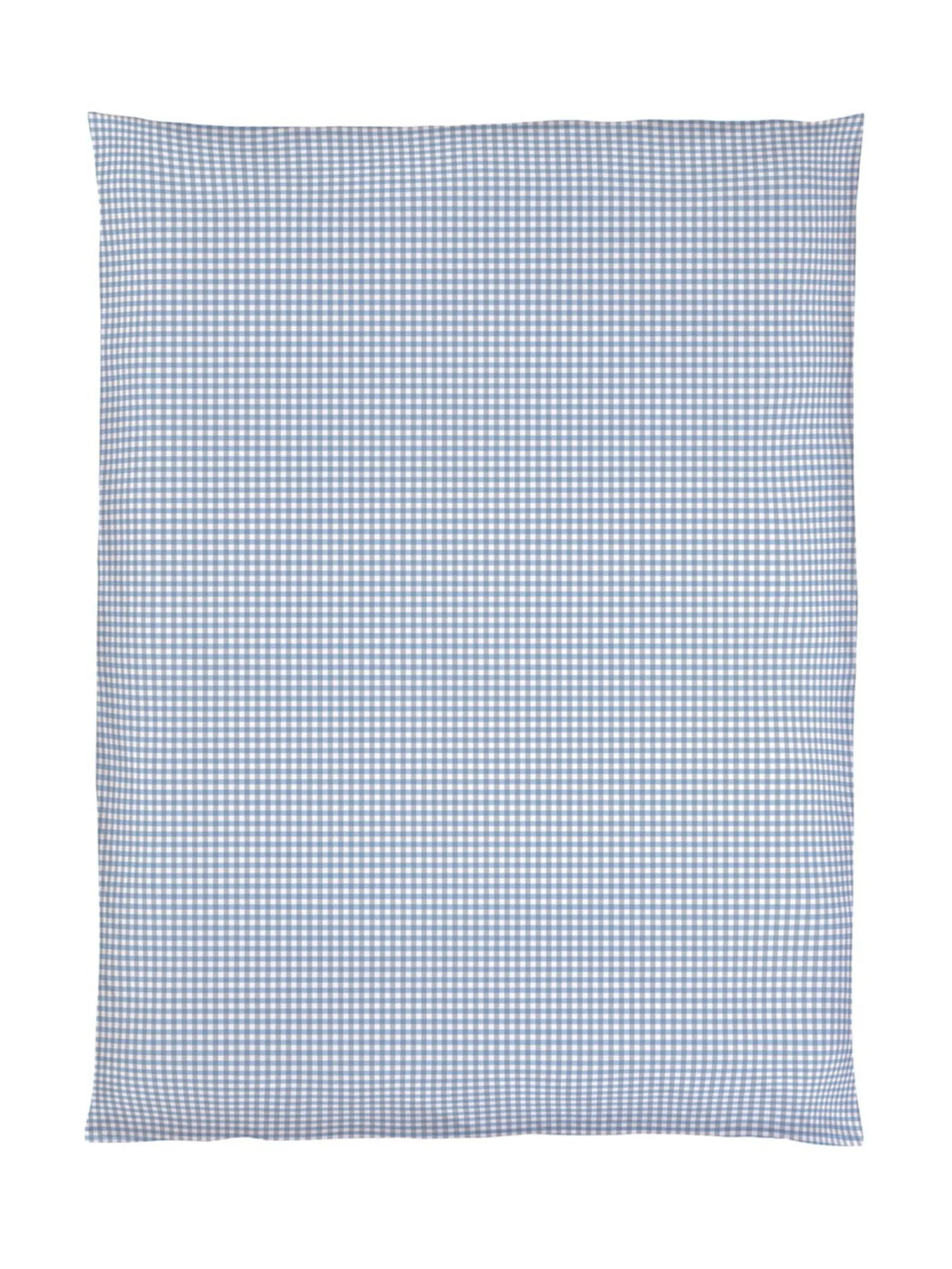 Blue Check King Duvet Cover