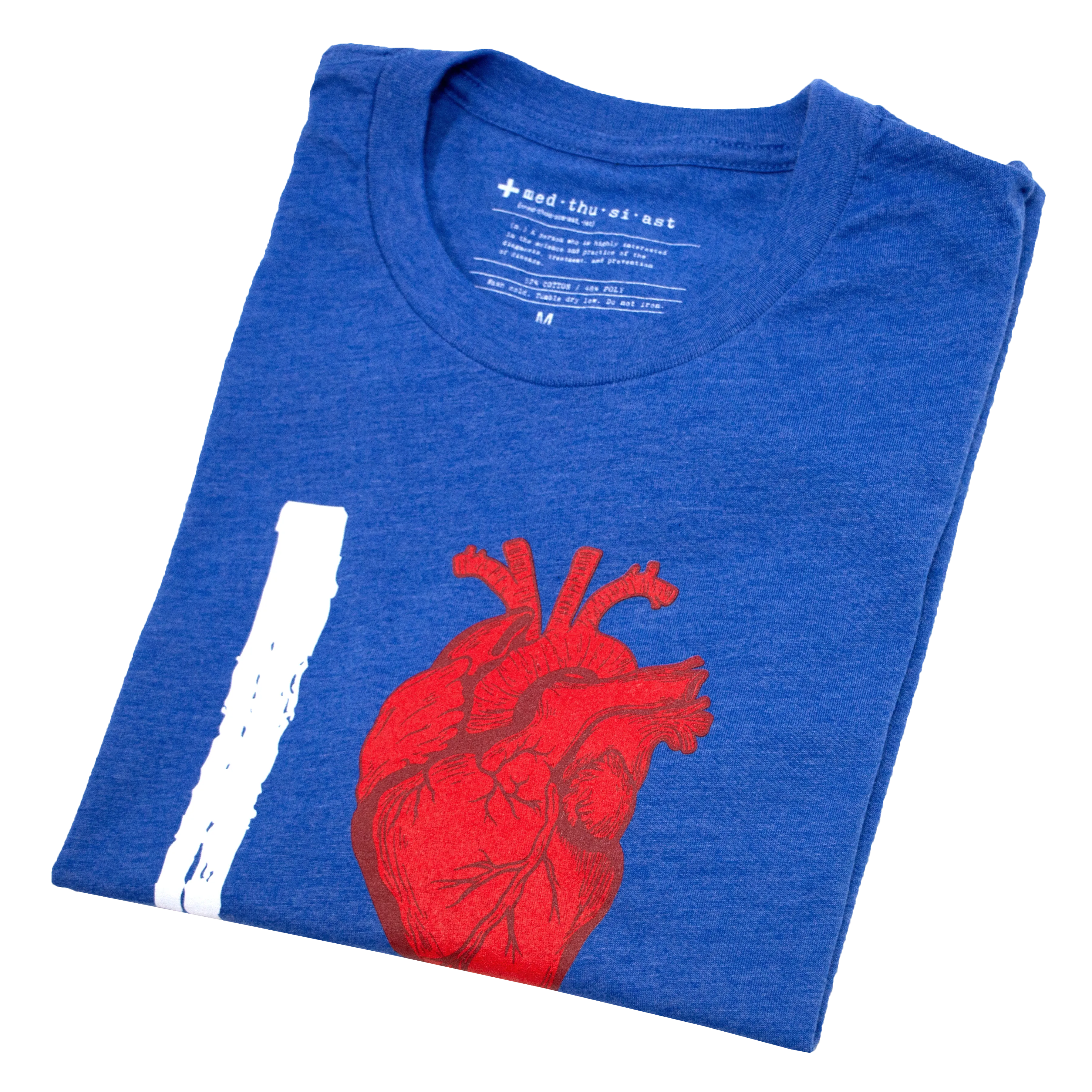 Blue I Heart Medicine Tee - FINAL SALE