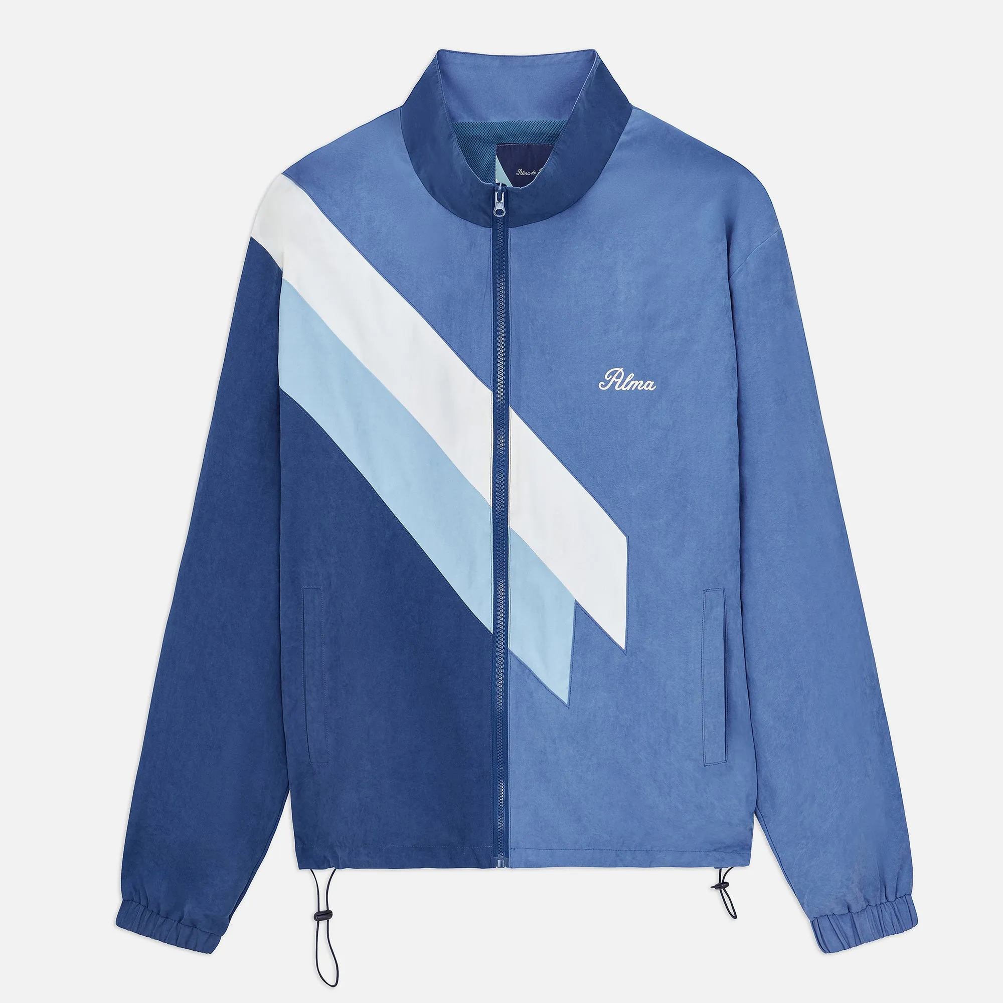 Blue Sabra Panel Track Jacket