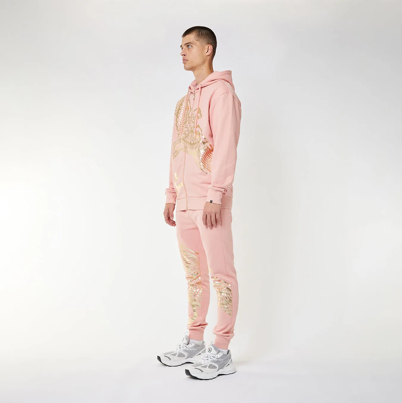 BOY WINGSPAN JOGGERS - PINK/GOLD