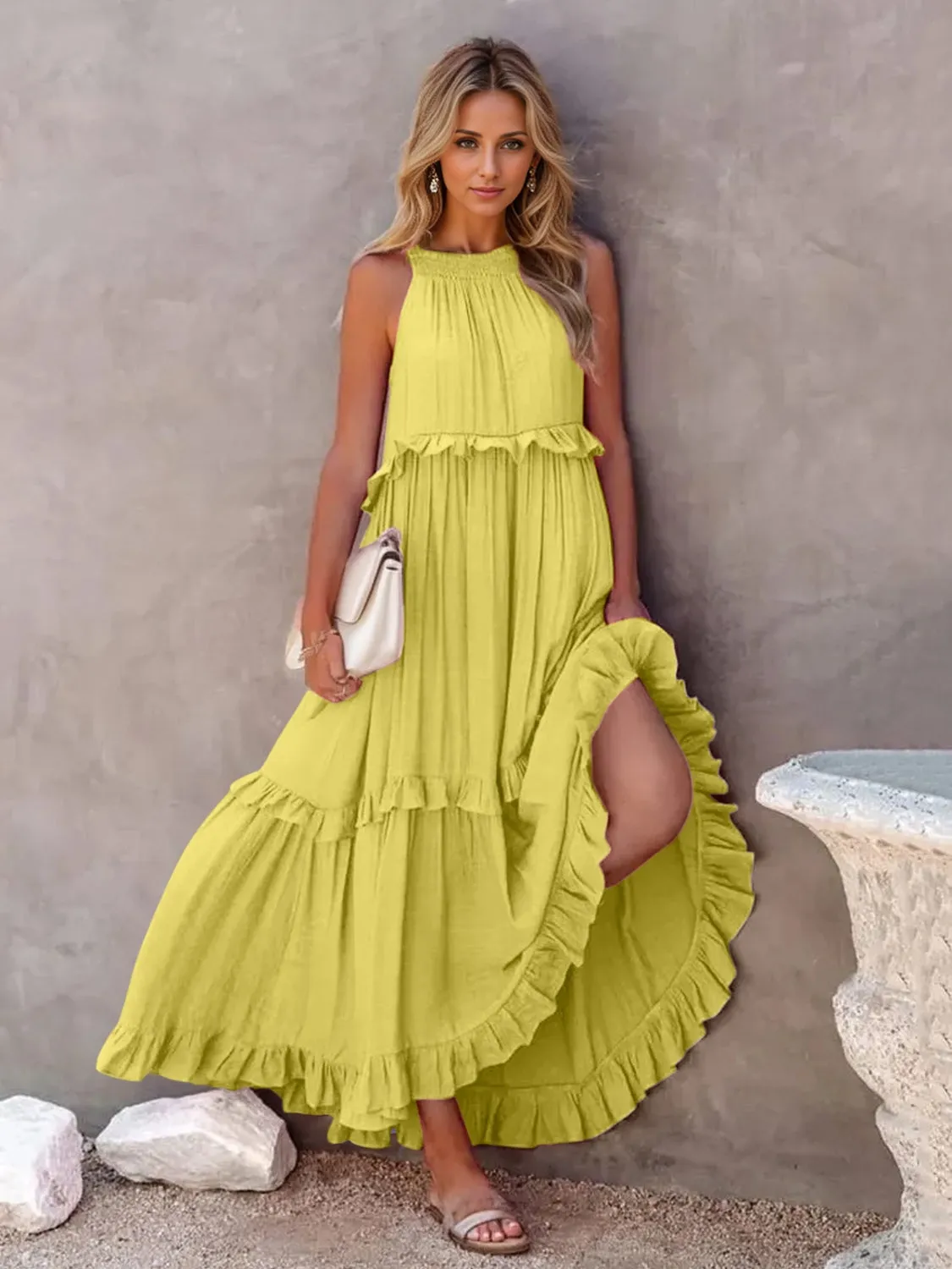 Brandi Tiered Maxi Dress