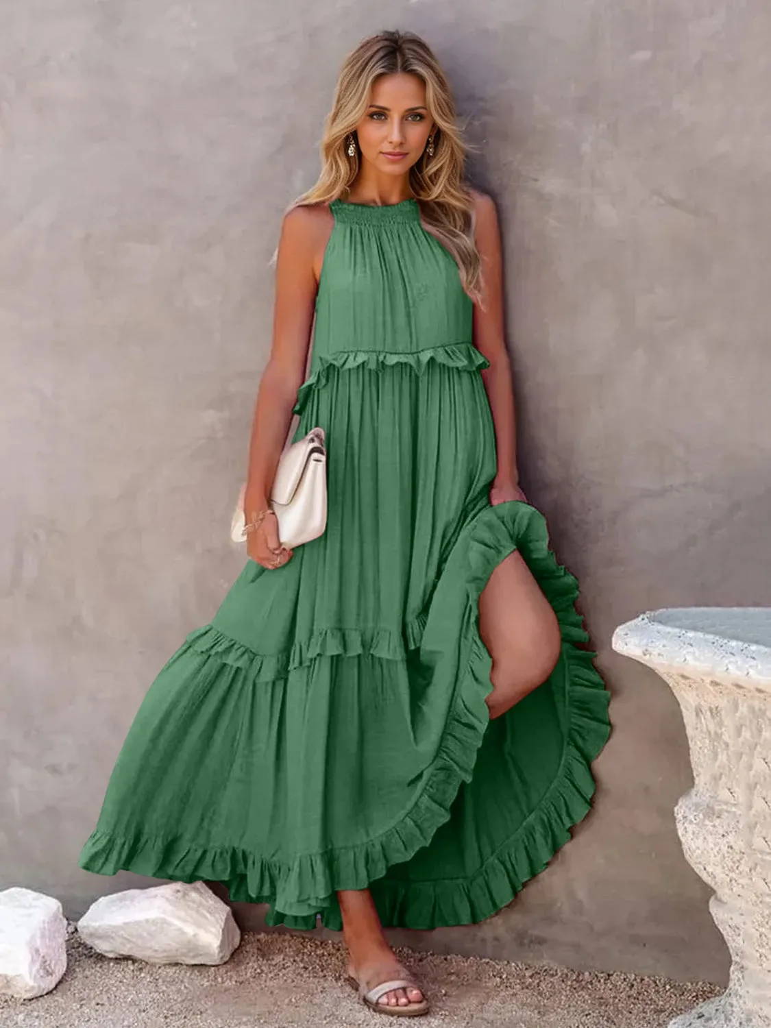 Brandi Tiered Maxi Dress