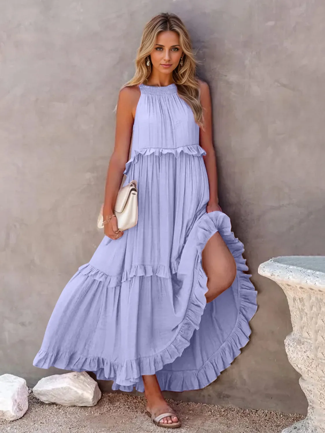 Brandi Tiered Maxi Dress