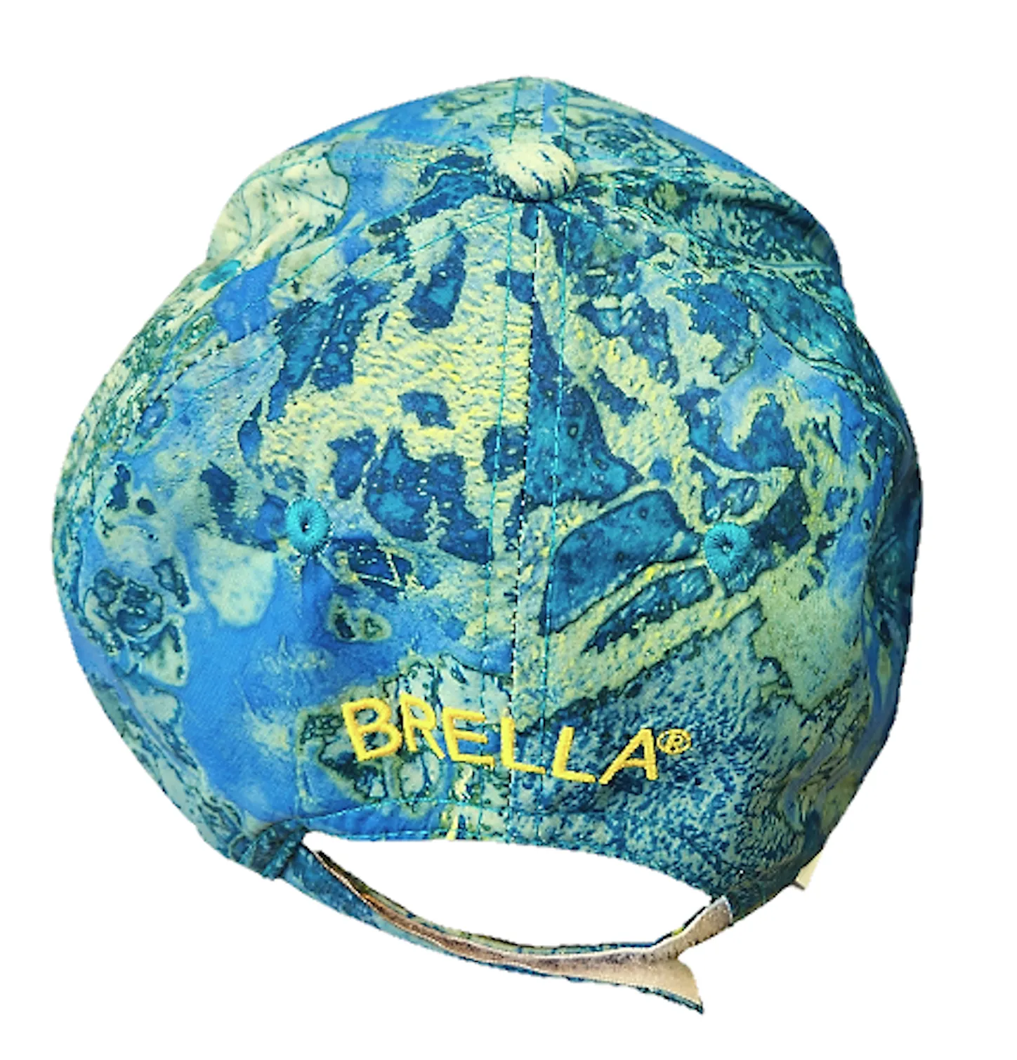 Brella 2015 Blue Yellow Unisex Waterproof Hat