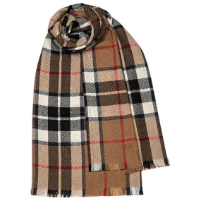 Brock Luxury Fine Wool Stole - Thomson Camel Modern