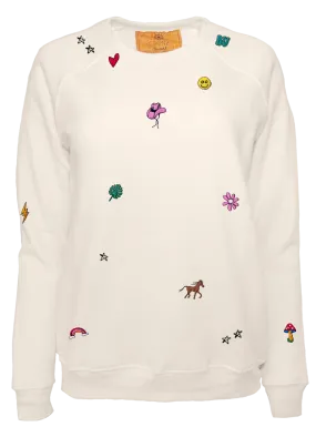 BU Sprinkle Classic Crew Pullover