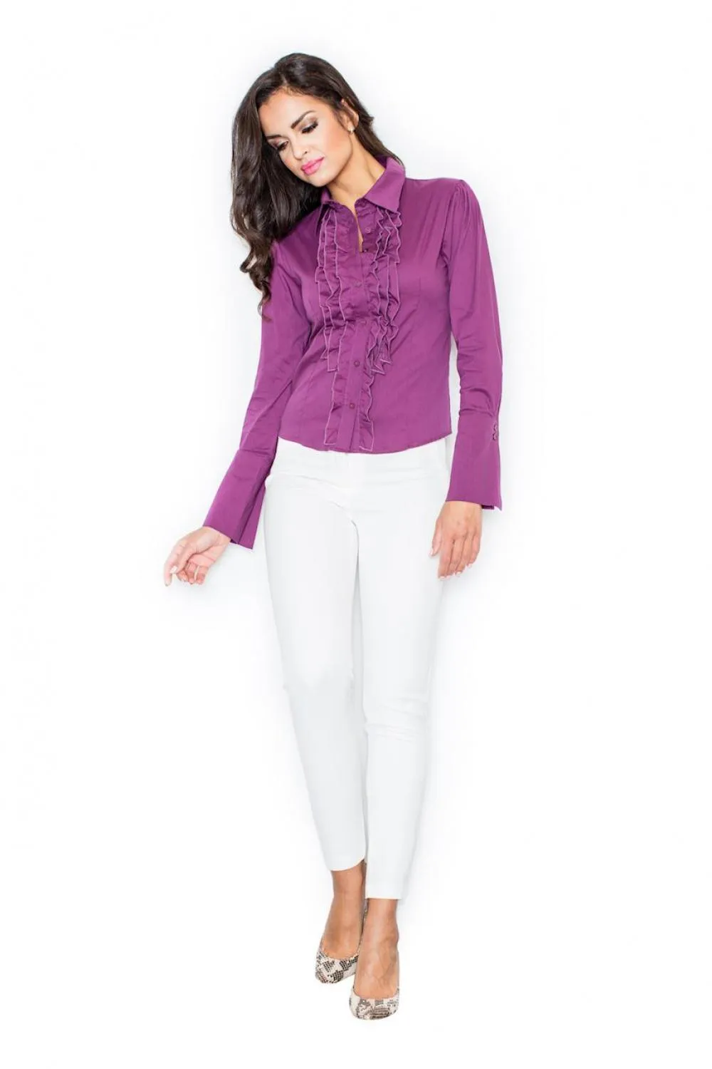 Camicia a manica lunga  model 111781 Figl