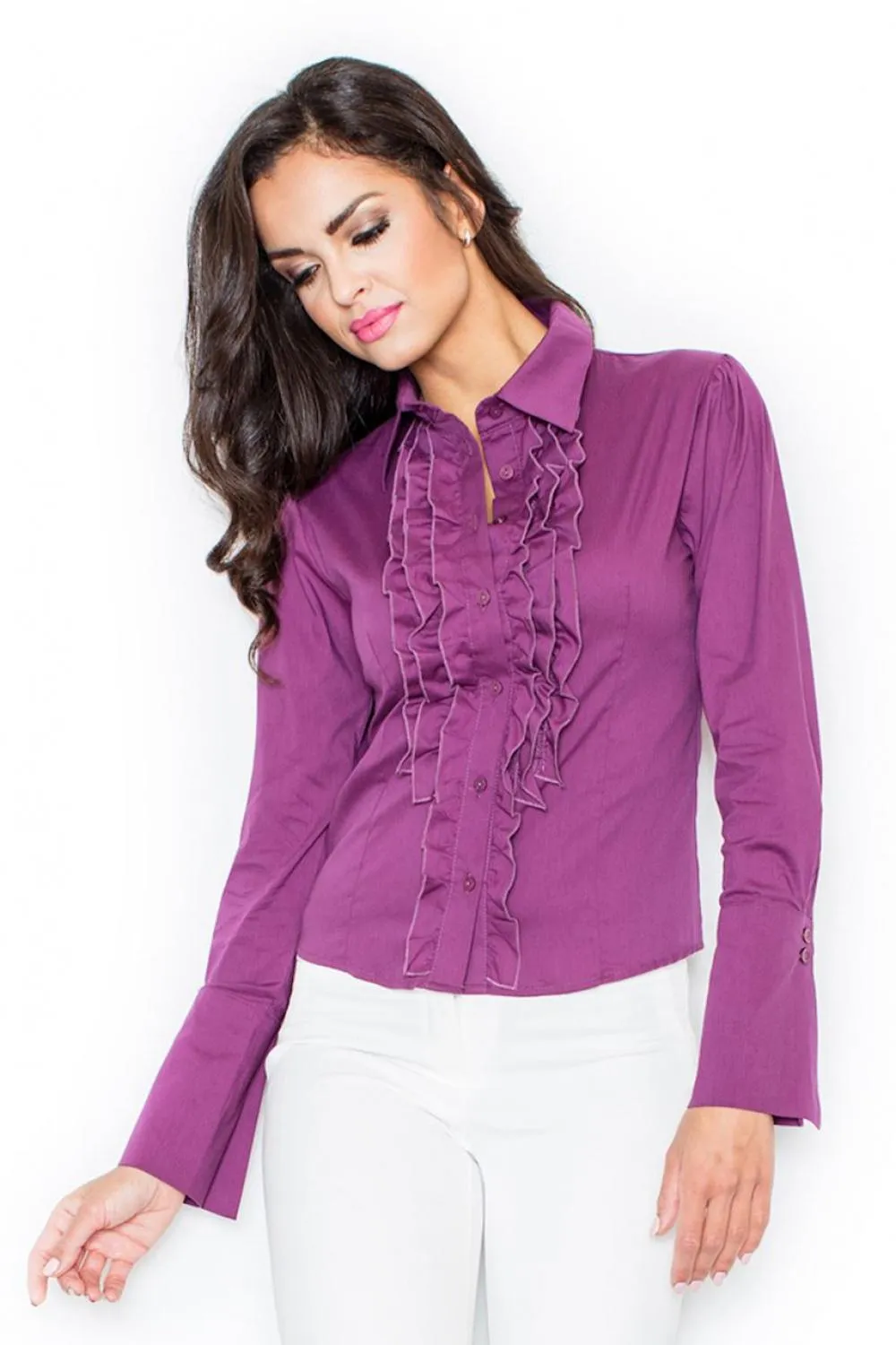 Camicia a manica lunga  model 111781 Figl