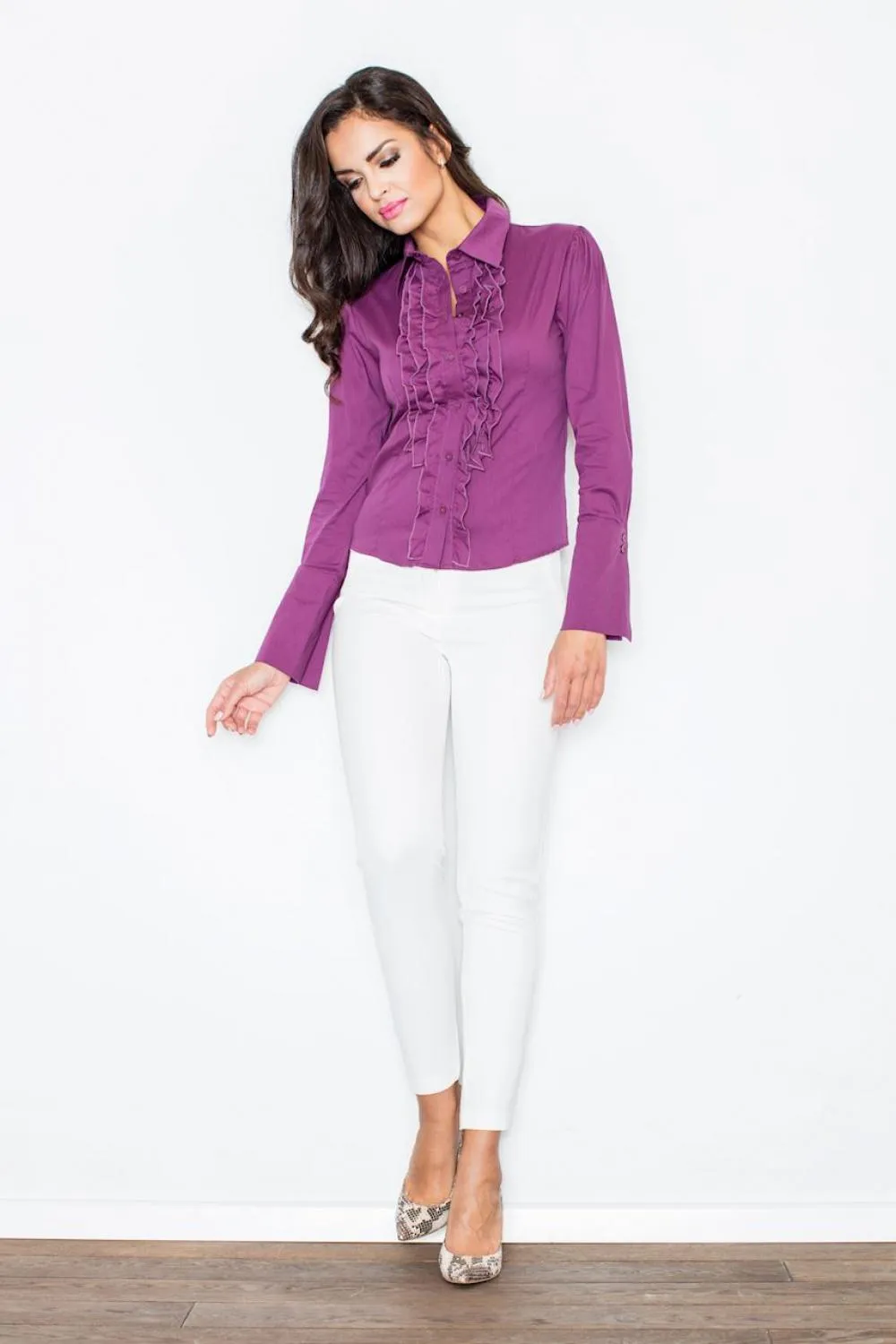 Camicia a manica lunga  model 111781 Figl